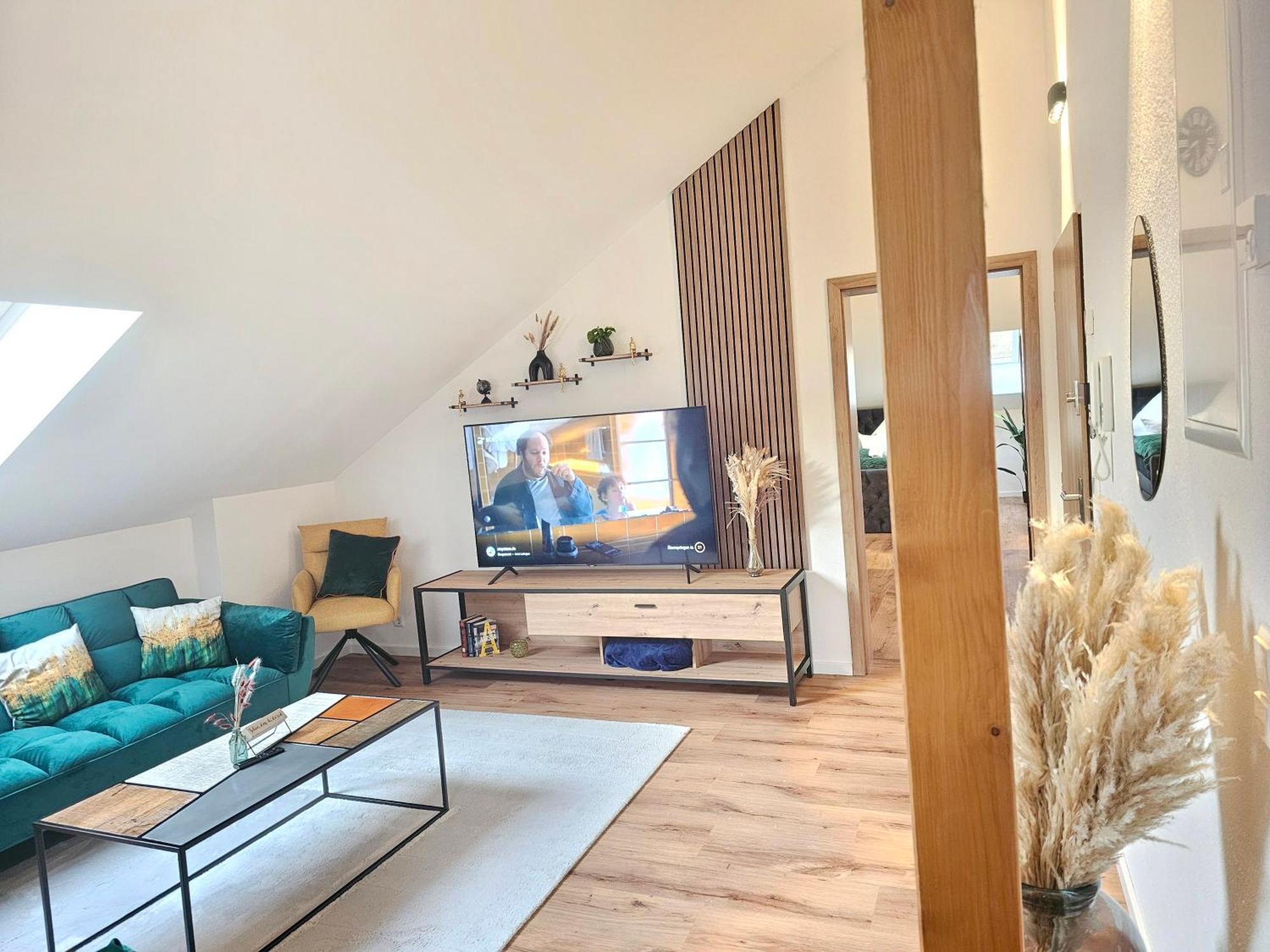 Design-Penthouse I 90Qm I Europapark 20 Min I Boxspring I Nespresso I Parking Lahr (Baden-Wurttemberg) Exterior foto