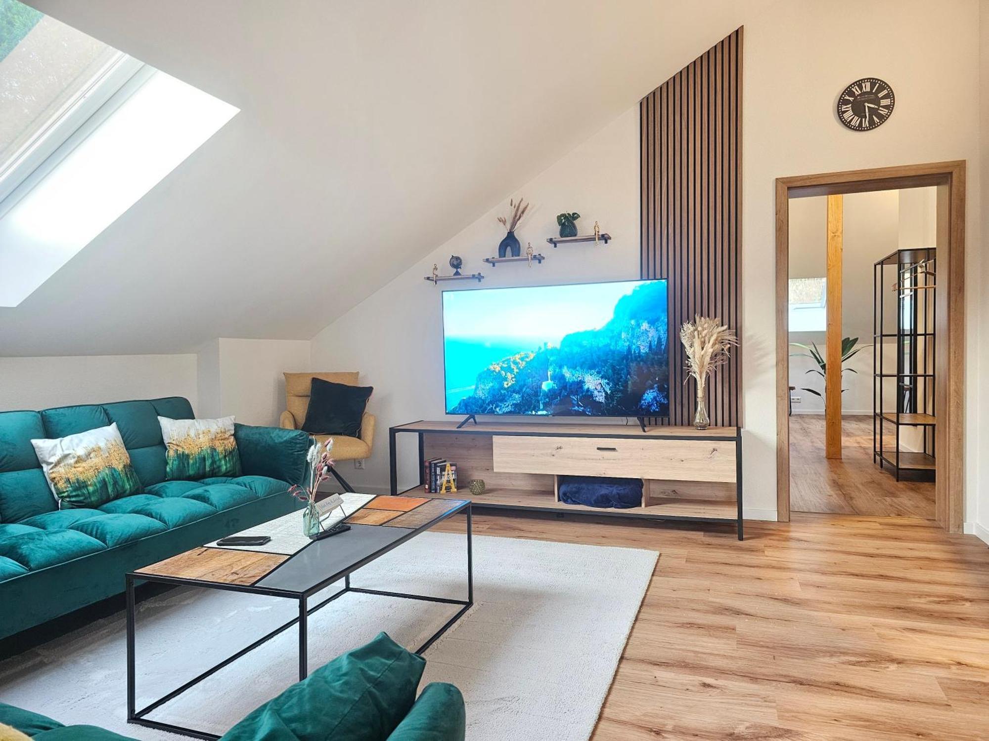 Design-Penthouse I 90Qm I Europapark 20 Min I Boxspring I Nespresso I Parking Lahr (Baden-Wurttemberg) Exterior foto