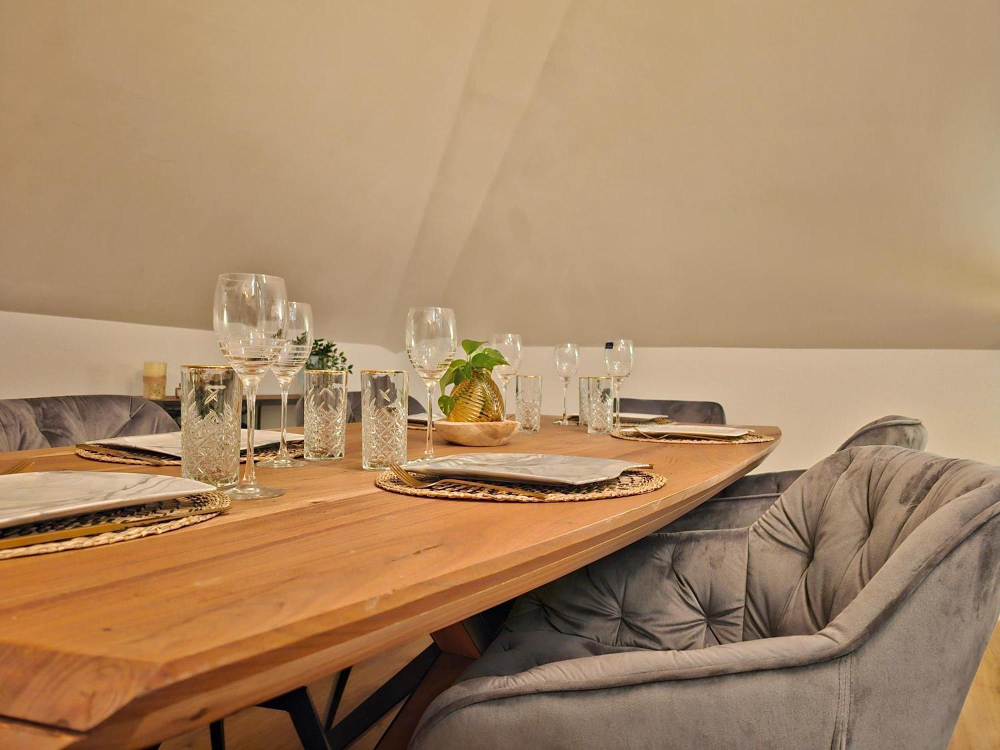 Design-Penthouse I 90Qm I Europapark 20 Min I Boxspring I Nespresso I Parking Lahr (Baden-Wurttemberg) Exterior foto