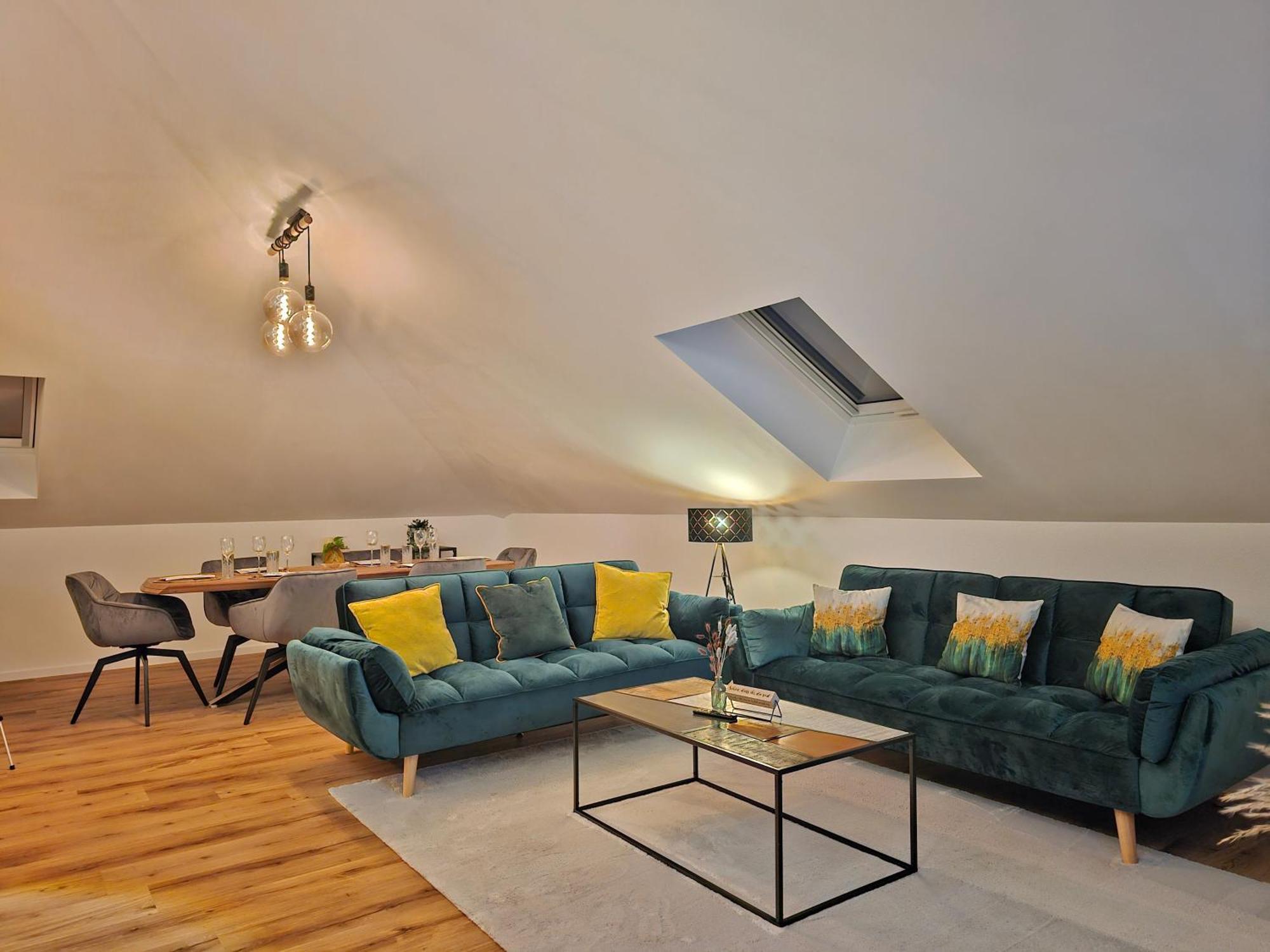 Design-Penthouse I 90Qm I Europapark 20 Min I Boxspring I Nespresso I Parking Lahr (Baden-Wurttemberg) Exterior foto